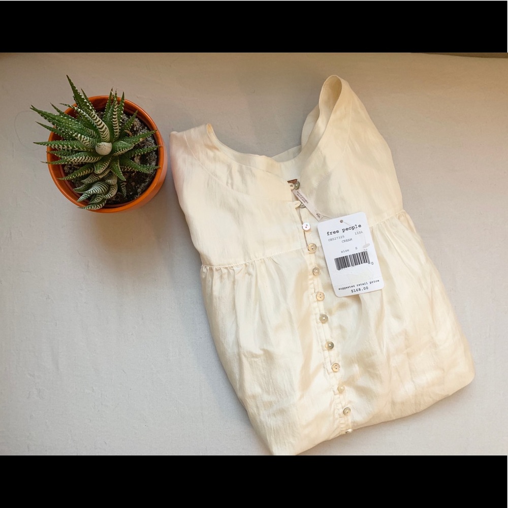 Free People Blouse NWT *flawed*